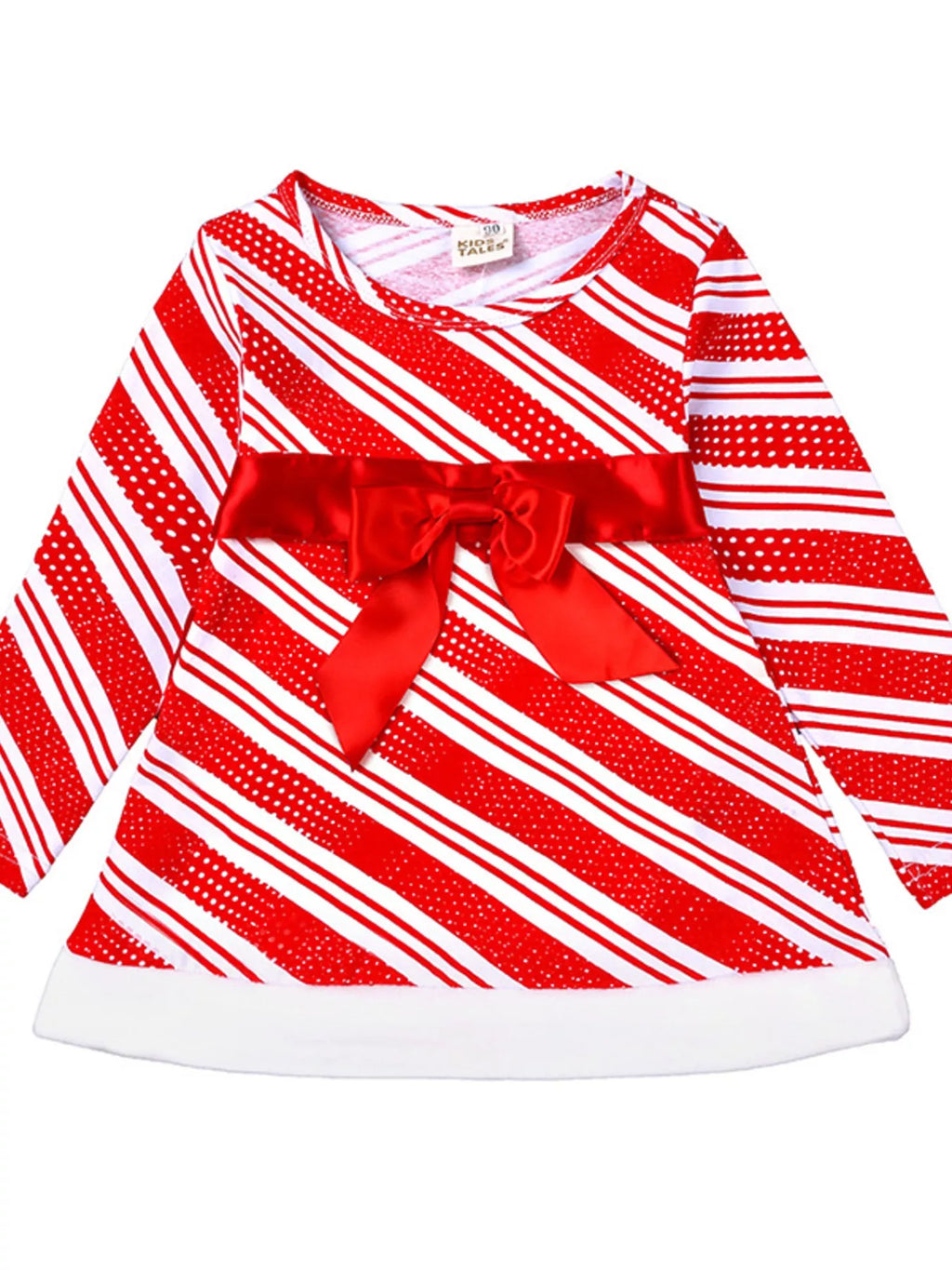 Girl's Outfit Set Striped Christmas Re Children's Top and Pants 2 cs 2b2b94adf08b4461ae7eb42c2fdc1a2a-Max-Origin Trendsi