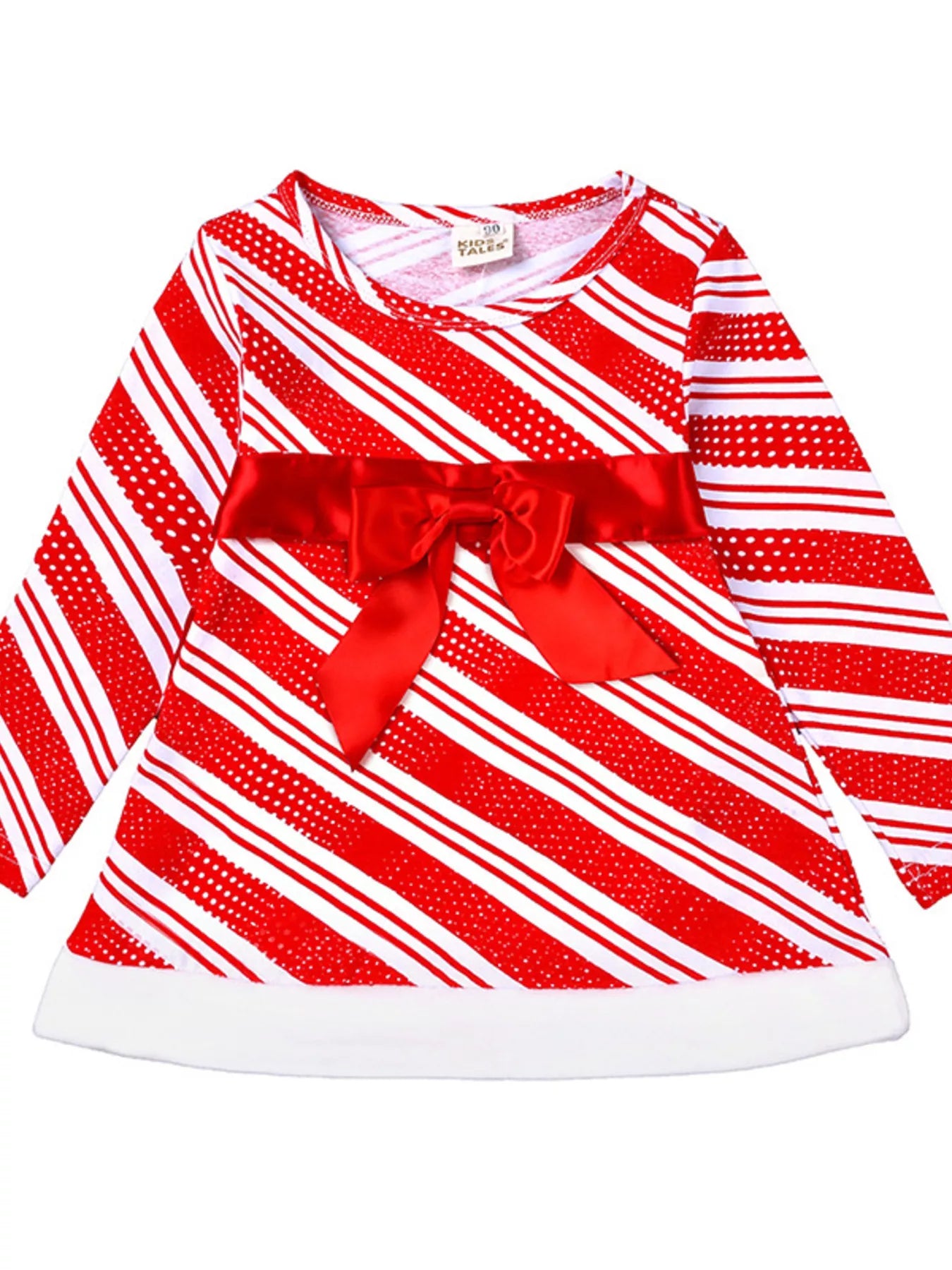 Girl's Outfit Set Striped Christmas Re Children's Top and Pants 2 cs 2b2b94adf08b4461ae7eb42c2fdc1a2a-Max-Origin Trendsi