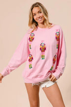 BiBi Sequin Nutcrackers Embroidery Christmas Sweatshirt 2b439f8f38c14a0a815e253d21686ea1-Max-Origin Trendsi