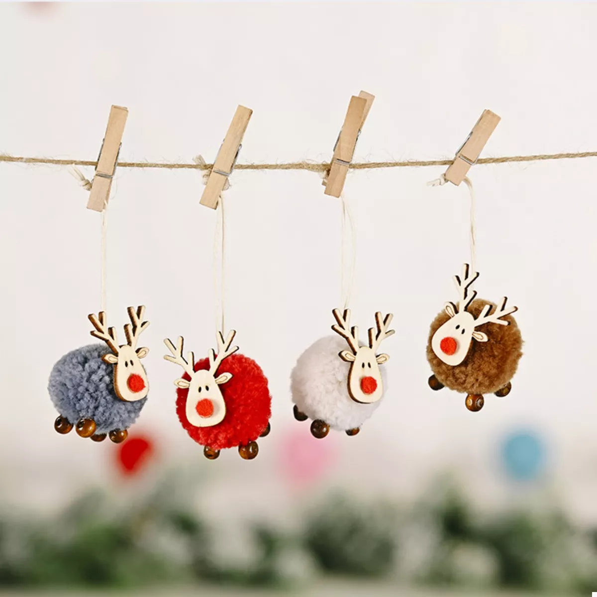 Christmas Ornament Reindeer Decorative Wooden Felt Toy For Tree 2bcabe38-3434-4b01-9a62-608b9432dc73-Max-Origin Trendsi