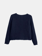 Buttoned Cardigan Women Front Pockets Single Breasted 2c9c3a4f-7acf-47d7-adda-30f4a8e509d4-Max Trendsi