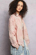 POL Women Shirt Pink Embroidery Floral Long Sleeve Top 2cd36902-fb38-42a0-a6ef-50171f85d385-Max-Origin Trendsi