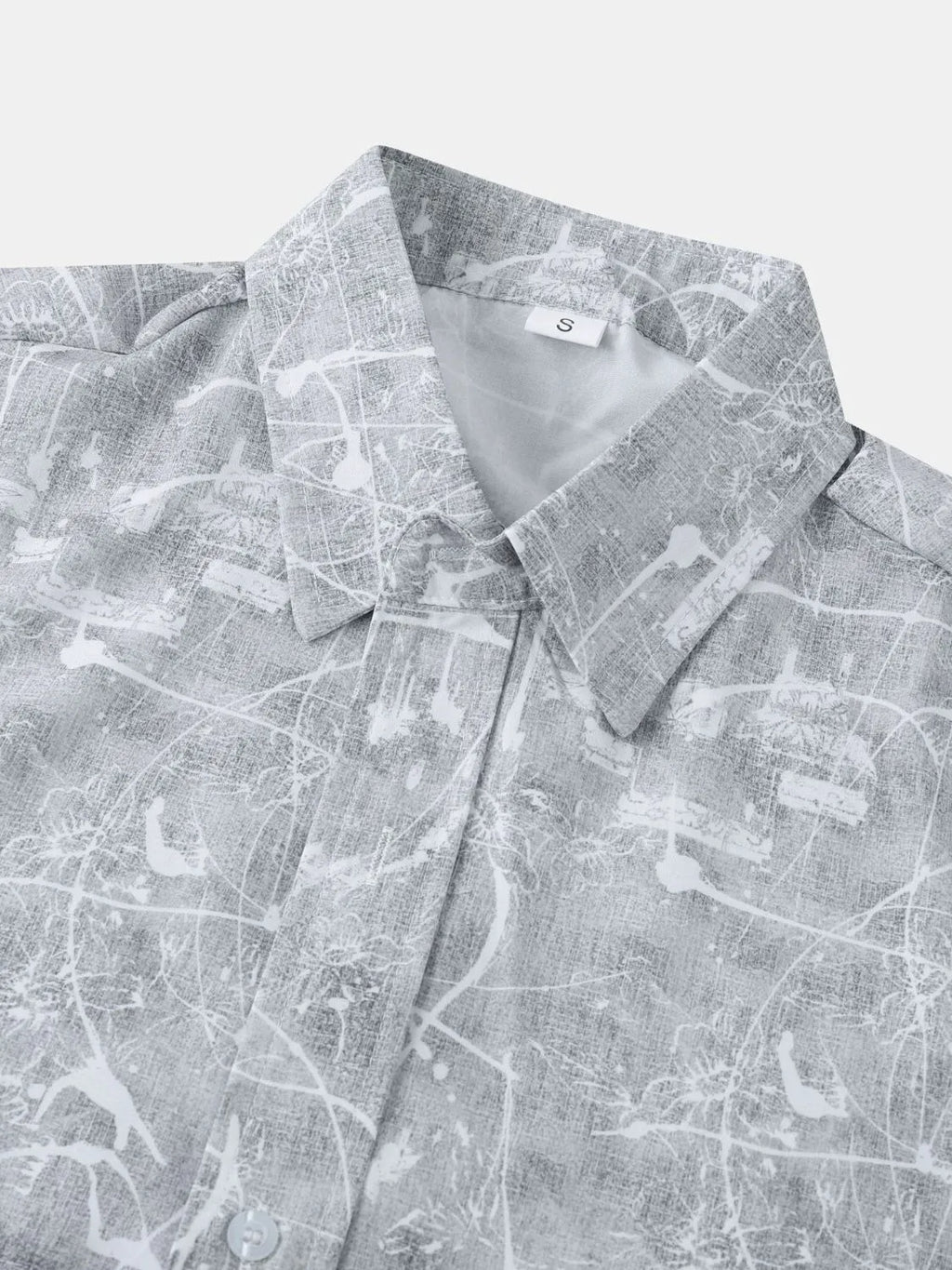 Men's Shirt Abstract Printed Lightweight Short Sleeve Casual Short Sleeve Top 2ceb32f2-0dd6-4780-8334-8dab33d32411-Max-Origin Trendsi