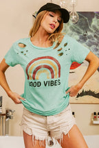 BiBi Cotton T-shirt Slub Laser with American Cowboy Graphic Top 2d2ffa4f52a04fef9f0427b0409446f9-Max-Origin Trendsi