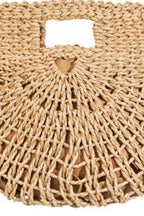 Fame Accessories Tote Bag Small Straw Braided Semi Circle Handbags 2d60f0cc-3cd0-4106-8607-a1b03e56115d-Max-Origin Trendsi