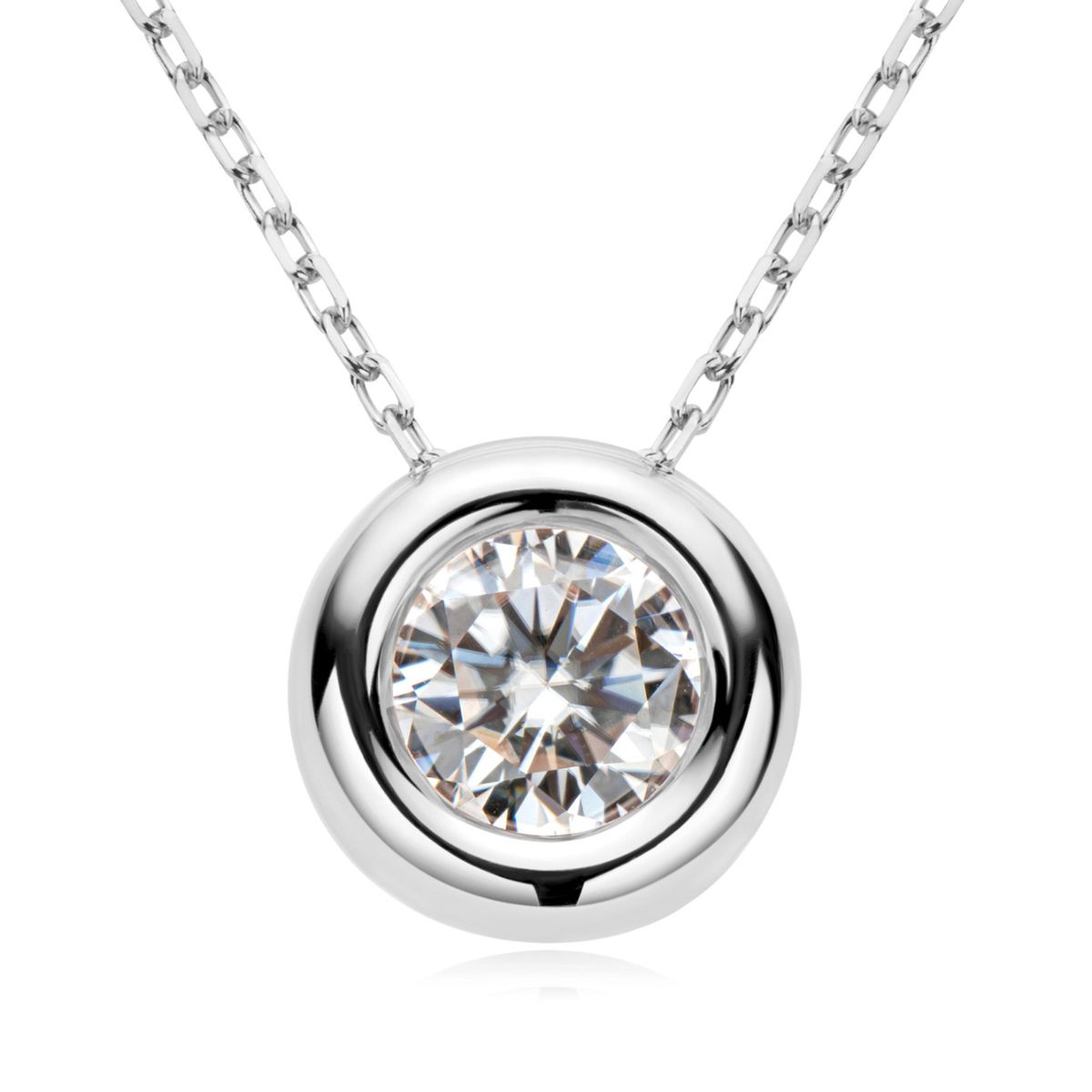 1 Carat Moissanite Necklace 925 Sterling Silver 18K gold-plated Pendant 2db5b024-bd2d-49f6-8c39-54aa557cf0ef-Max Trendsi