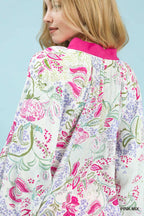 Umgee Blouse Pink Mix Paisley Floral Contrast Trim Long Sleeve Top 2e37228a-60a6-434d-9b95-e8ee6a57ea0b-Max-Origin Trendsi