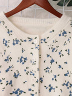 Women's Cardigan Floral Button-Up Long Sleeve Knit Round Neck 2e4ad84f4d8c46a2af1cb5f2b73f9c23-Max-Origin Trendsi