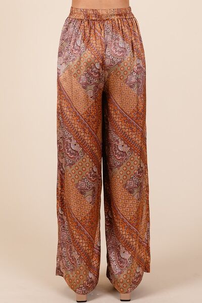 Mittoshop Satin Wide Leg Pants Paisley Print Patchwork Hazelnut with Pockets 2e901b8c-cf5a-49f7-abbc-667ccdd9ed71-Min Trendsi