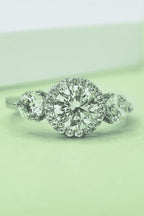 Miroy Silver Ring 1 Carat Moissanite 925 Sterling Silver 2f0843e7-7016-4d5d-8013-80fb1ab2d7b7-Min Trendsi