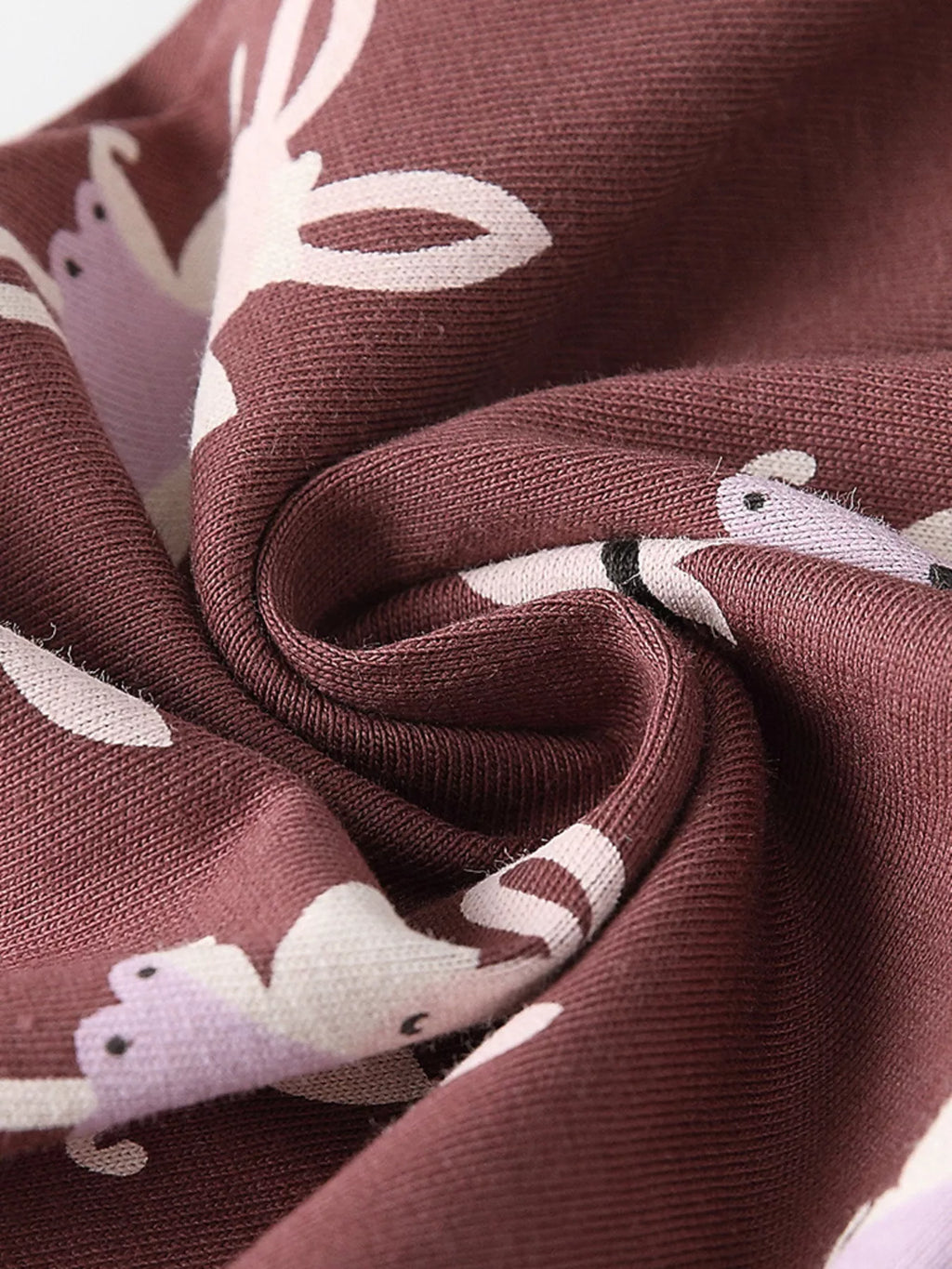 Girl's Set Brown Children's Printed Long Sleeve Top and Pants Set 2f0f0d31f20647a087039a2f97060070-Max-Origin Trendsi