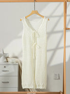 Longline Cardigan Crochet Front Tie Sleeveless Cover Up 2ffadd04-f858-4642-beeb-34d993df5754-Max-Origin Trendsi