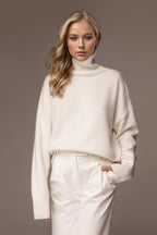 Basic Bae Turtleneck Sweater Viscose Long Sleeve Oversized Knitwear 2ffdf4e0-c644-4e79-94e0-46aff888e6fc-Max Trendsi