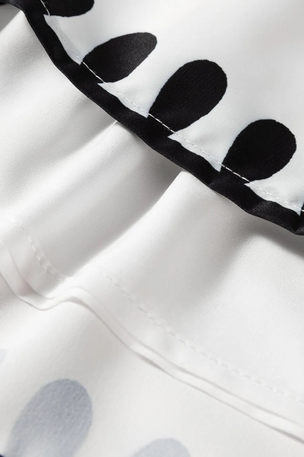 Women's White Tied Shorts Black Floral Printed High Waisted 309bc8ed-304c-469c-ae8f-da8fe7d8f0dd-Max-Origin Trendsi