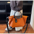 Travel Duffel Bag Large Portable Lightweight Fashionable Oxford Fabric Handbag