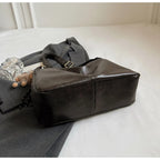Women's Casual Large Hobo Shoulder Bag Vintage Style Zipper Handbags