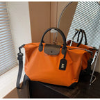 Travel Duffel Bag Large Portable Lightweight Fashionable Oxford Fabric Handbag