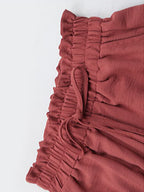 Perfee Wide Leg Pants Frill Tied Waist Women Rust Trousers with Pockets 323e964f-3997-414a-9b49-7f886e2032c5-Max Trendsi
