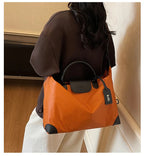 Travel Duffel Bag Large Portable Lightweight Fashionable Oxford Fabric Handbag