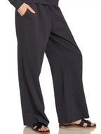Zenana Women's Fleece Set Black Long Sleeve Top and Sweatpants 332eed64-3d0d-4107-b9c0-b86e720f9b88-Max-Origin Trendsi