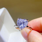 5 Carat Heart Shape Ring 925 Sterling Silver Moissanite Jewelry 332f2c0e-8337-43f9-b41c-db0a27789152-Max Trendsi