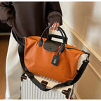 Travel Duffel Bag Large Portable Lightweight Fashionable Oxford Fabric Handbag