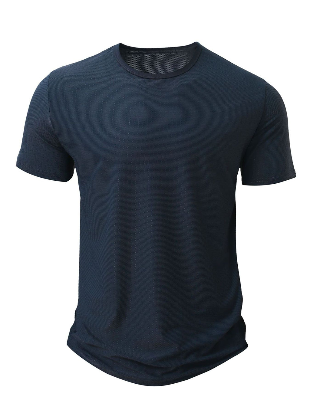 Men's Full-Size Breathable Quick-Dry Active T-Shirt with Plus Sizes