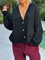 Women Cardigan Soft Acrylic Pocketed V-Neck Loose Button Up Long Sleeve 34d6fbad-771b-4b04-92d3-caf76dc958e4-Max Trendsi