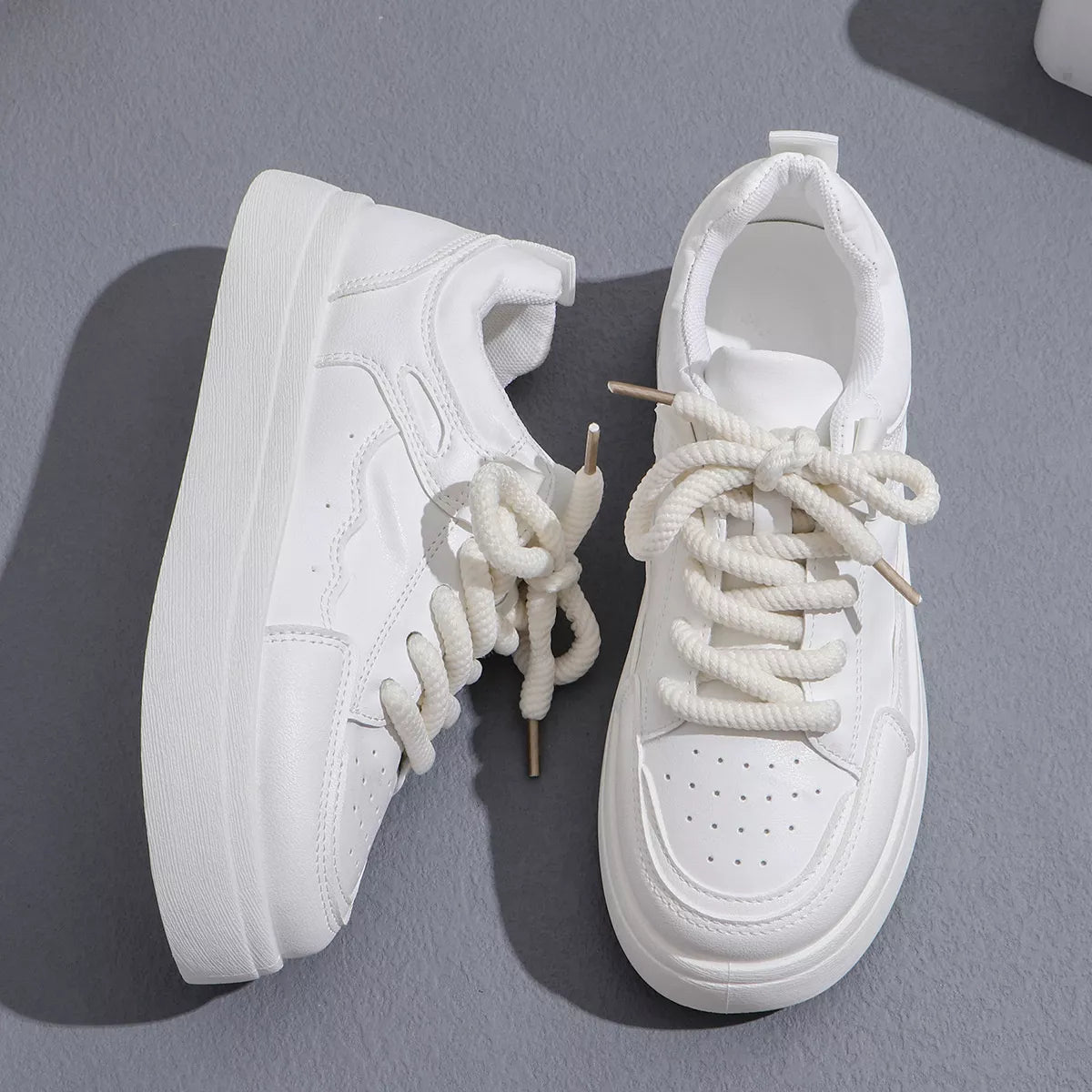 Women's Sneakers Round Toe Platform Mid Heels Casual Shoes 35d2aeca8263482681074031830b19e2-Max-Origin Trendsi