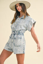 Annie Wear Denim Romper with Elastic Waistband Pocketed 360f68ac-baa3-435e-b698-70b7f3fbff30-Min Trendsi