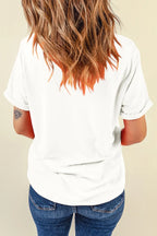 Women's T-shirt Guitar NASHVILLE Music City Print Crewneck Tee 36576180-bdbc-4903-b014-a9630e4b840b-Max-Origin Trendsi