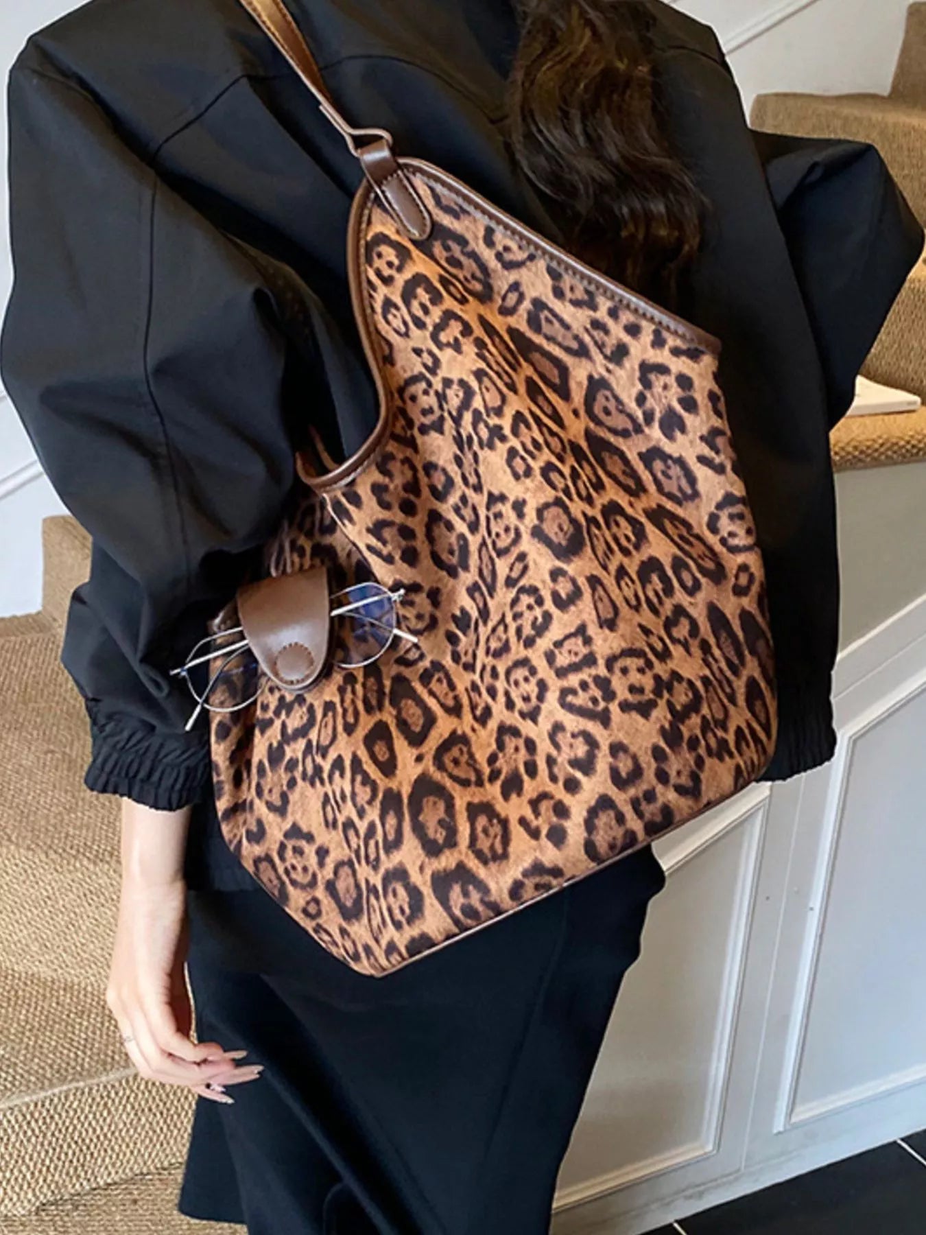 Womens Tote Bag Leopard Print Large Pu Leather Handbag 36e452b9-3f6e-46ea-bab9-d0c3a9fc1729-Max-Origin Trendsi