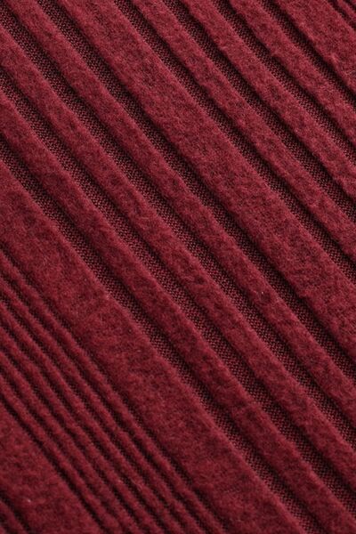 Bodysuit Ribbed Knit Cutout Bust Round Neck Long Sleeve Top 37851c98-88fe-4645-926d-314d77797baa-Min Trendsi