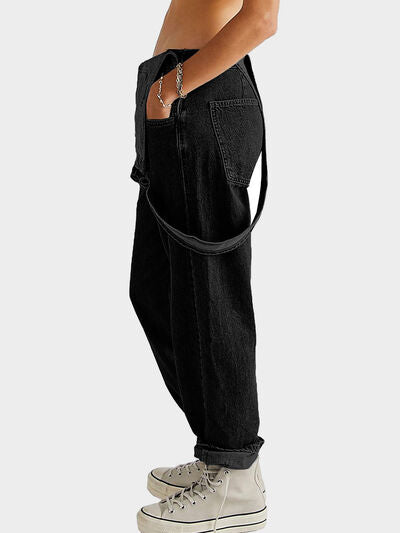 Black Denim Overalls Women's Square Neck Wide Strap Full Size Jumpsuit 37caec84-a439-4b32-be37-b623e167c19b-Min Trendsi
