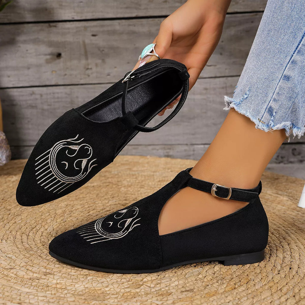 Women's Slip-Ons Point Toe Embroidered for Effortless Style Flat Shoes Style F 3823aed370ed487498f9a18506fd2cd8-Max-Origin Trendsi