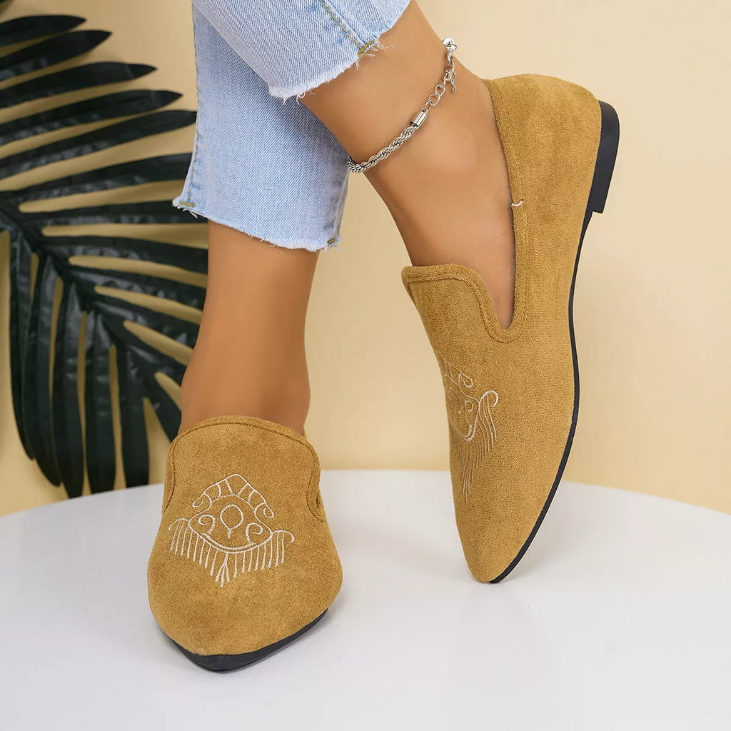 Women's Slip-Ons Point Toe Embroidered for Effortless Style Flat Shoes Style A 398ea9d1-443a-48f9-b4ae-19de9e65be22-Max-Origin Trendsi