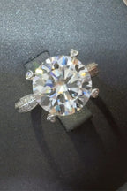 5 Carat Silver Ring Moissanite Stone Bright 925 Sterling Women Jewelry with Box 39c86586-70a6-4353-9928-989d054f9fd4-Max Trendsi