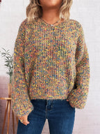 Women's Sweater Colorful Knit Oversized Long Sleeve Pullover 39e78508ad294c68b0f13cd2891dcd8b-Max-Origin Trendsi