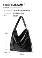 Women's Casual Tote Handbags Pu Leather Zipper Outer Pockets Backpack Crossbody