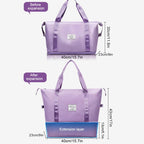 Travel Fitness Duffel Bag Waterproof Foldable Luggage Handbag Outdoor Luggage