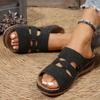 Women Wedge Slippers Premium Orthopedic Open Toe Slippers Anti-Slip Shoes
