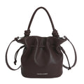Drawstring Bucket Women's Mini Casual Fashion Crossbody Bag Pu Leather