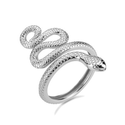 Womne's Snake Shape Ring 925 Sterling Silver Jewelry Silver 7 3b4c090c-7811-478c-9aaa-97df986f4334-Min Trendsi