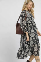 Umgee Floral Print Boho Midi Dress 3dc1dbd0-1251-4dcc-96da-234c84bf45d9-Max-Origin Trendsi