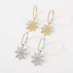 Hoop Earrings Spider Web Dangle Rhinestone Jewelry 3ddea09d-e94e-4df1-a976-79f3d160fc1c-Max-Origin Trendsi