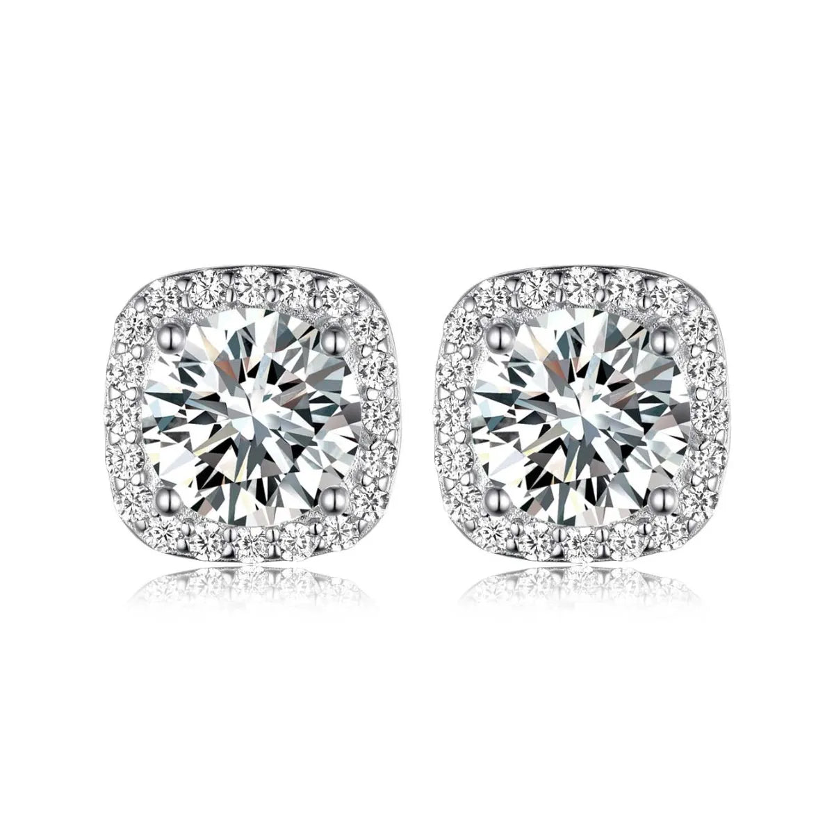 2.4 Carat Moissanite Platinum-Plated Stud Earrings Zircon Square 925 Silver 3e87e5c6-6917-4124-9043-942a55906504-Max-Origin Trendsi