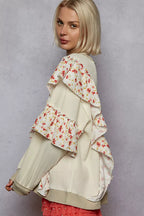 POL Womens Sweater Cream with Floral Ruffle Detail Round Neck Pullover 3eb50f96-427c-4a7b-8be6-55e0d427f6c9-Max-Origin Trendsi