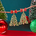 Christmas Drop Earrings Tree Bow 18K Gold-Plated Rhinestone Jewelry 3ef5d052-311e-4fc4-af57-508f79202787-Max-Origin Trendsi