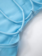 Cami Mini Dress Light Blue Satin Ruched Lace Up Backless Crisscross Tied 3f4a25e492c0445798b3f91ee4b7c606-Max-Origin Trendsi