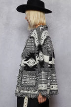 POL Open Front Geometric Print Cardigan with Fringe Detail 3f9d5214-bf1a-4134-a24d-c9d050173e5d-Max-Origin Trendsi